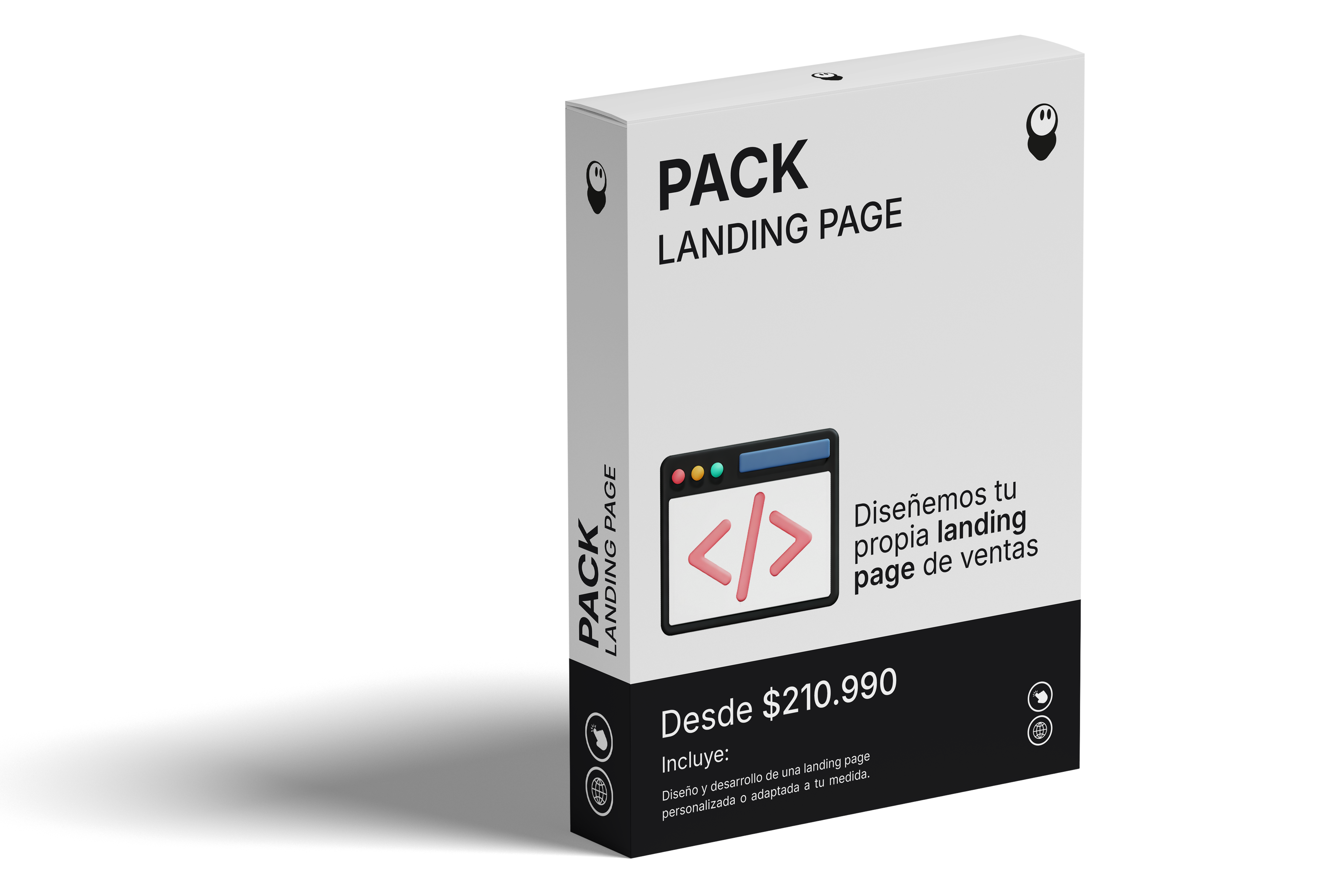 pack landing page